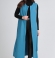 LIA9373 Zila veste ar jostu