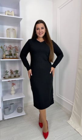 LIA21549 Angoras vilnas kleita