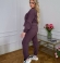 LIA26036 Divdaļīgs velveta kostīms