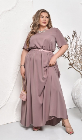 LIA24303 Maxi garuma kleita 