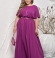 LIA24304 Maxi garuma kleita