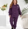 LIA25393 Divdaļīgs velveta kostīms