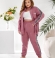 LIA25395 Divdaļīgs velveta kostīms