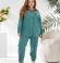 LIA25391 Divdaļīgs velveta kostīms  