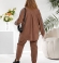 LIA25392 Divdaļīgs velveta kostīms