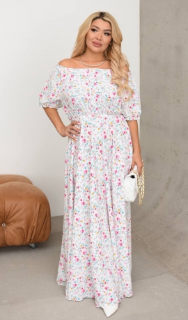LIA23511 Maxi garuma kleita