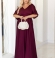 LIA17457 Zīdauduma maxi garuma kleita