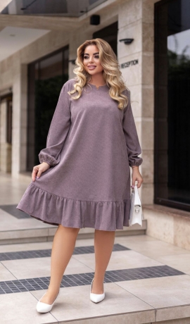 LIA19451 Velveta kleita