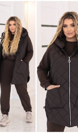 LIA19441 Trīsdaļīgs kostīms ar vesti