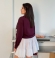 LIA16116 Bordo krekls