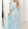 LIA17456 Zīdauduma maxi garuma kleita