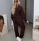 LIA25474 Divdaļīgs velveta kostīms