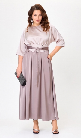 LIA21037 Eleganta kleita ar kabatām