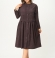 LIA21046 Velveta kleita ar kabatām 