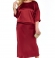 LIA21019 Bordo divdaļīgs kostīms 