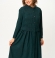 LIA21047 Velveta kleita ar kabatām