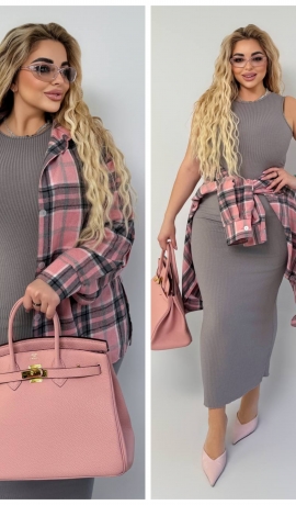 LIA22949 Krekla un kleitas komplekts