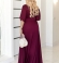 LIA18764 Zīdauduma maxi garuma kleita
