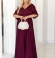 LIA18764 Zīdauduma maxi garuma kleita