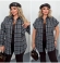 LIA26808 Flaneļa krekls/veste