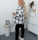LIA26804 Flaneļa krekls/veste