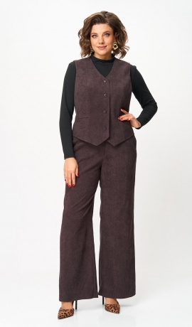 LIA21058 Divdaļīgs velveta kostīms