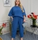 LIA23643 Divdaļīgs lina kostīms