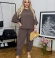 LIA23644 Divdaļīgs lina kostīms