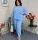 LIA23645 Divdaļīgs lina kostīms