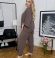 LIA23644 Divdaļīgs lina kostīms