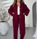 LIA26853 Divdaļīgs velveta kostīms