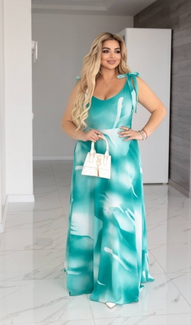 LIA24365 Maxi garuma kleita