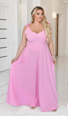 LIA24363 Maxi garuma kleita