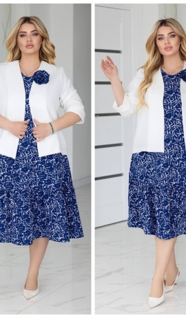 LIA23018 Žaketes un kleitas komplekts