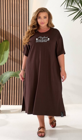 LIA18334 Kokvilnas kleita ar kabatām