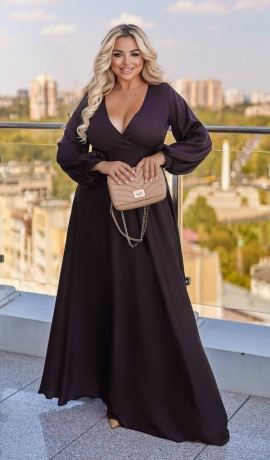 LIA20402 Maxi garuma kleita