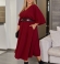 LIA16193 Bordo kleita ar kabatām