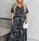 LIA17115 Raiba raksta maxi kleita