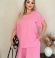 LIA24458 Divdaļīgs muslīna kostīms ar šortiem
