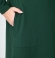 LIA10016 Zaļa maxi kleita ar kabatām