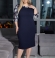 LIA21708 Kleita ar šifona piedurknēm
