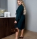 LIA21732 Velveta kreklkleita ar kabatām 