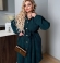 LIA21732 Velveta kreklkleita ar kabatām 
