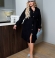 LIA21734 Velveta kreklkleita ar kabatām
