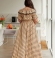 LIA22410 Maxi garuma kleita ar jostu