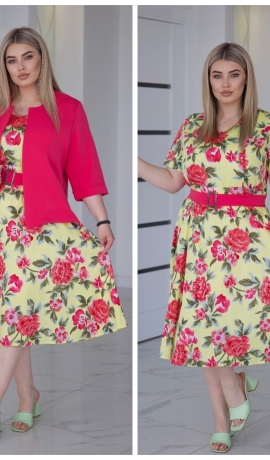 LIA23722 Žaketes un kleitas komplekts