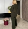LIA23705 Divdaļīgs lina kostīms 