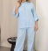 LIA23710 Divdaļīgs lina kostīms