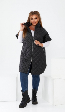 LIA18838 Veste ar kabatām 