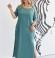 LIA24738 Lina kleita ar kabatām